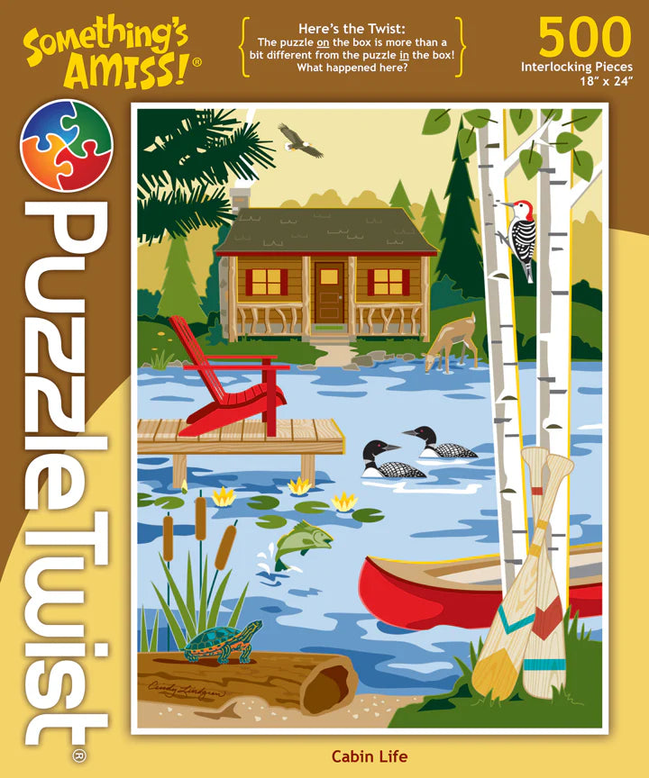 Cabin Life Something's Amiss! Series Puzzle by Maynards