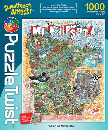 Color Me Minnesota PuzzleTwist